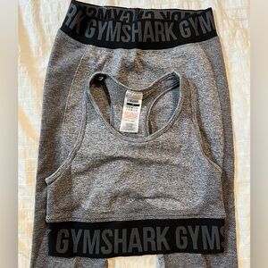 GYMSHARK XS Grey Workout Set